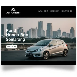 rental mobil brio semarang