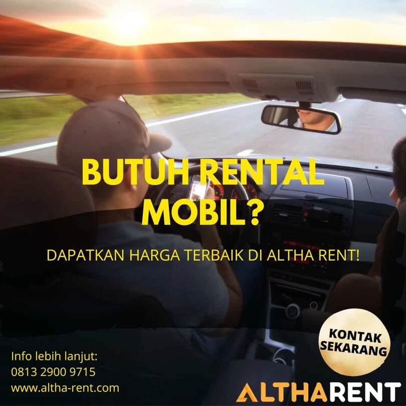 Rental Mobil Bandung Tarif Harga Sewa Termurah Mulai 100K