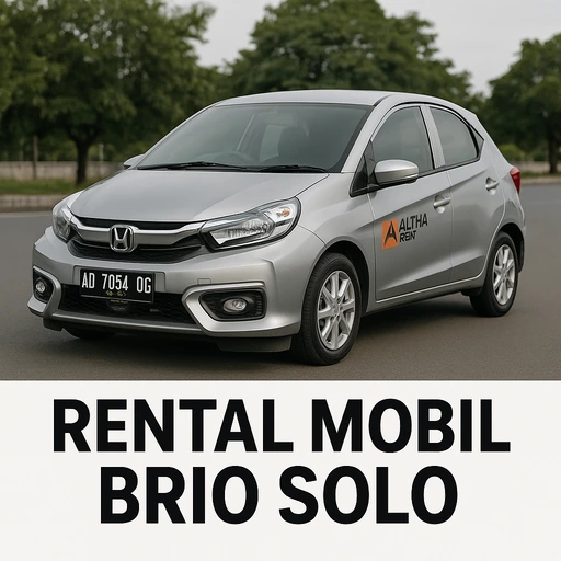 rental mobil brio solo