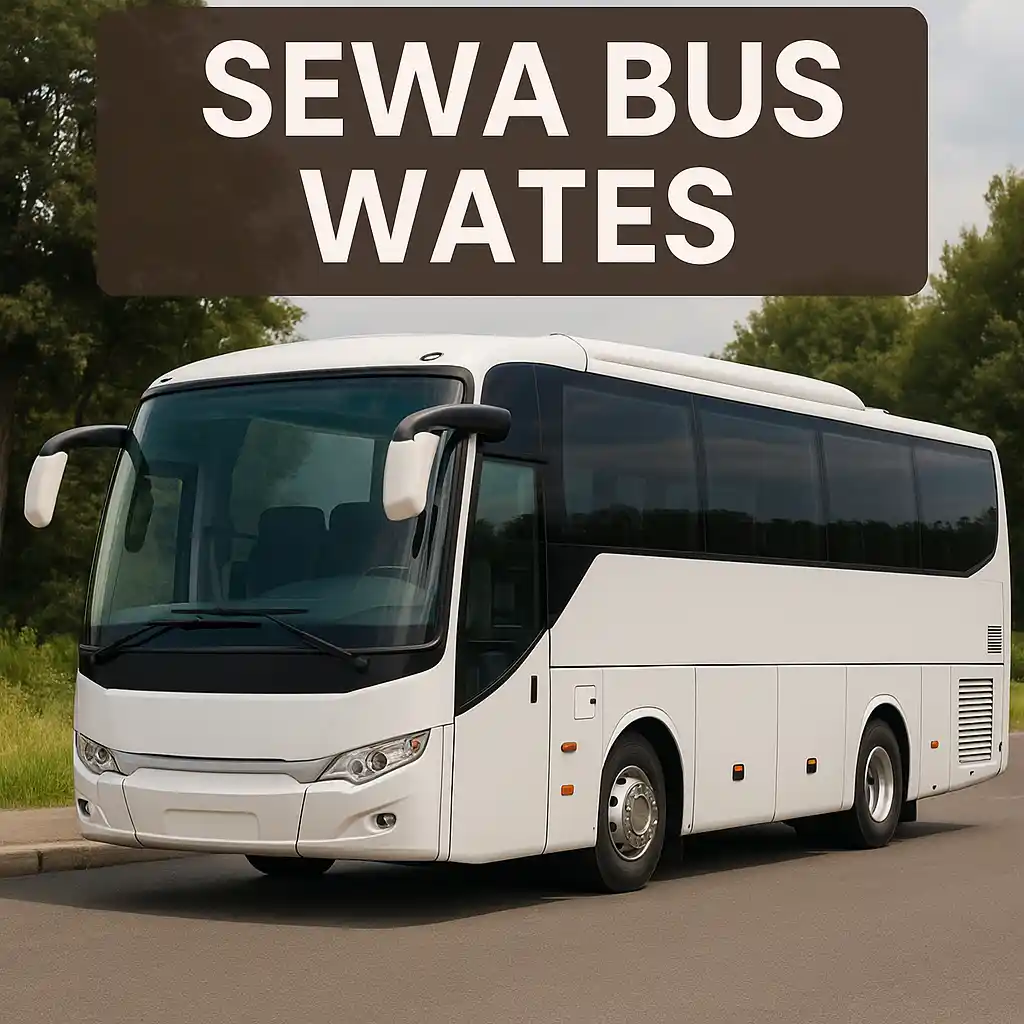 sewa bus wates